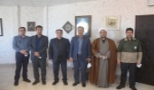 مدیر کل ، مسئول حوزه نمایندگی ولی فقیه و تعدادی از کارکنان اداره کل منابع طبیعی و آبخیزداری استان مرکزی با امام جمعه و فرماندار شهرستان فراهان دیدار کردند.