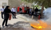 برگزاری کارگاه آموزشی مدیریت اطفاء حریق در شهرستان محلات