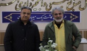 نشست مدیر کل منابع طبیعی و آبخیزداری استان با محمود مقامی بازیگر سینما و تلویزیون