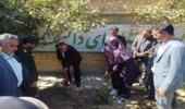 اجرای پویش نهال مهر همزمان با بازگشایی مدارس در خنداب
