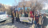 برگزاری دوره آموزشی کاشت نهال در دبیرستان شبانه‌روزی کمیجان