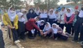 برگزاری مراسم کاشت نهال در مدرسه اشرف السادات حسینی شهر نیمور