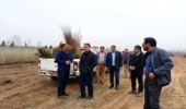 بازدید مدیر کل منابع طبیعی از روند توزیع نهال در نهالستان شهید رجایی