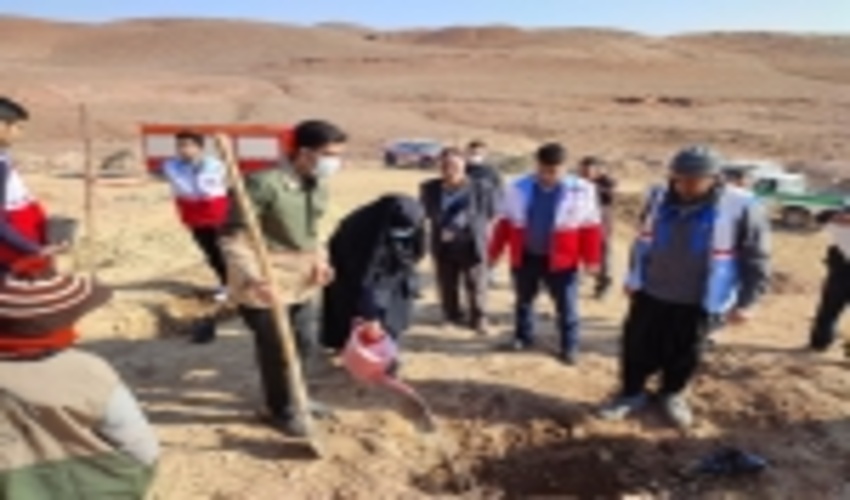 برگزاری پویش مردمی بذرکاری و نهال کاری در آشتیان 