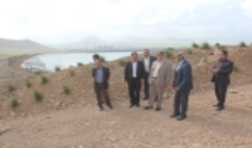 بازدید دکتر علی کریمی نماینده محترم مردم شریف اراک خنداب و کمیجان از طرح جنگل کاری دو هزار هکتاری چپقلی