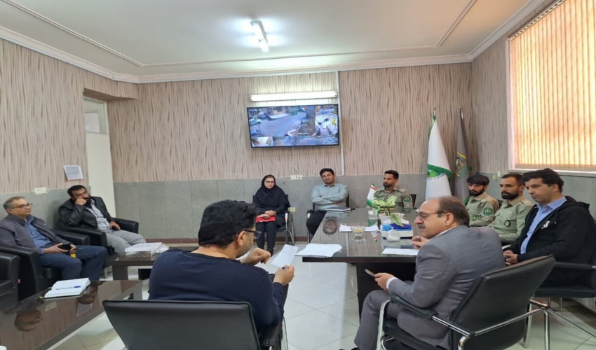 سخنرانی در مسجد امام حسین(ع) دلیجان به مناسبت هفته منابع طبیعی و آبخیزداری