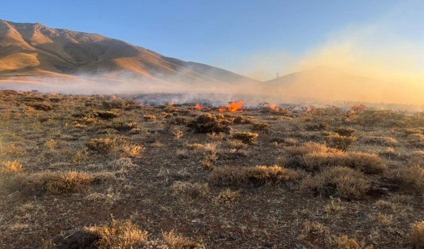  آتش سوزی در مراتع شهرستان خمین 