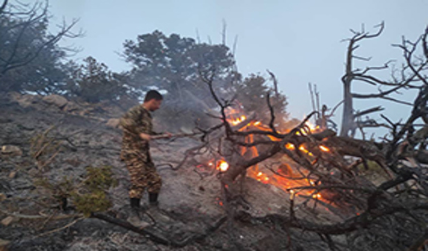 بند خاکی پلاک عیسی آباد شهرستان محلات افتتاح شد.