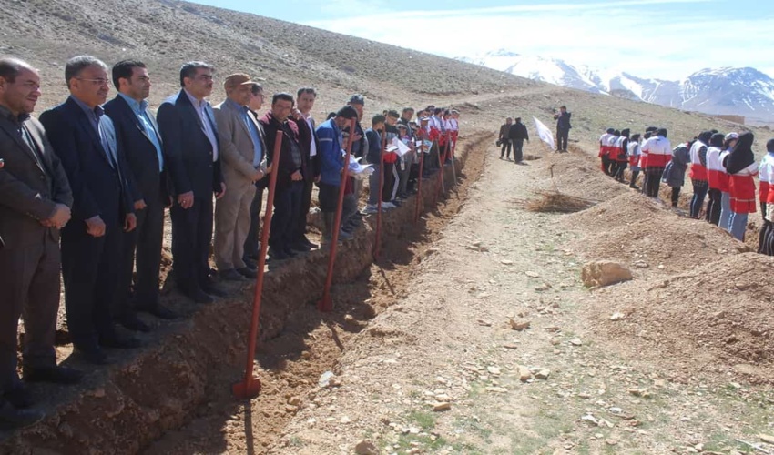 سه هزار و دویست و پنجاه اصله نهال در اجرای پویش 100 در استان مرکزی کاشته شد