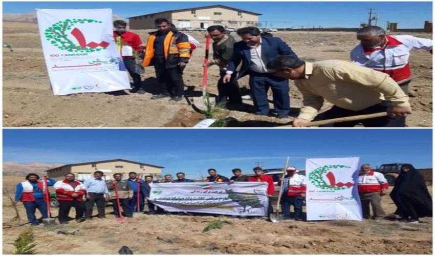 اجرای پویش 100 در شهرستان کمیجان