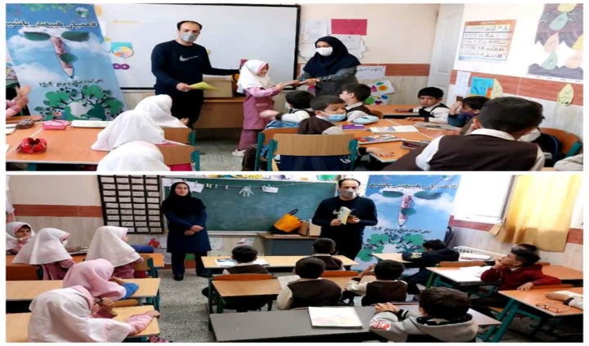 برگزاری دوره آموزشی همیاران طبیعت مقطع ابتدایی در شهرستان کمیجان