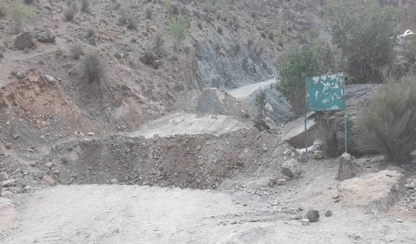 ایجاد پانزده کیلومتر آتش بر در کویر میقان اراک 