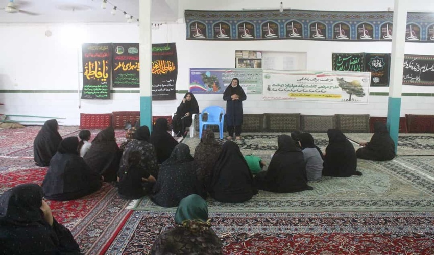 برگزاری دوره آموزشی تولید و کاشت نهال های بیابانی در شهرستان اراک 