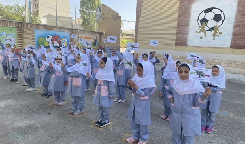 برگزاری کارگاه آموزشی کاشت بذر در مدرسه دخترانه شاهد فاطمیه شهرستان محلات