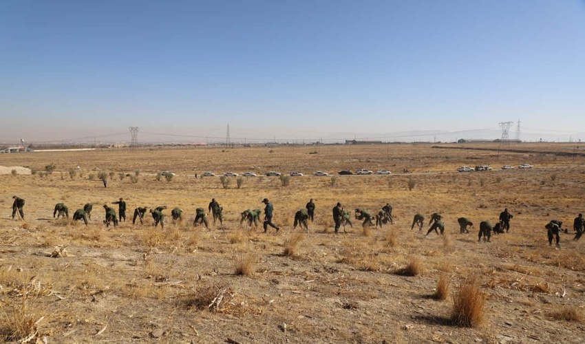 اجرای پویش بذرکاری در آموزشگاه علمی تخصصی مالک اشتر شهرستان اراک