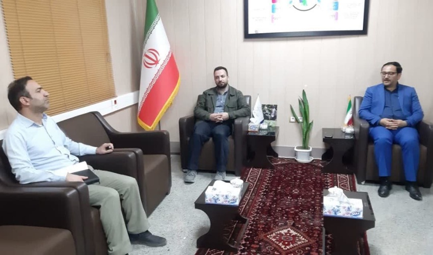 نشست رئیس اداره منابع طبیعی و آبخیزداری شهرستان با سرپرست فرمانداری محلات