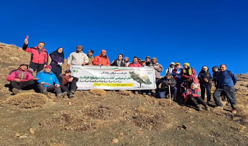 برگزاری پویش بذرکاری در روستای عیسی آباد شهرستان محلات