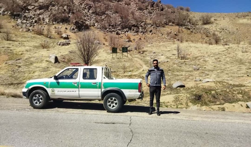 گشت و مراقبت یگان حفاظت اداره منابع طبیعی و آبخیزداری شهرستان شازند از اراضی ملی