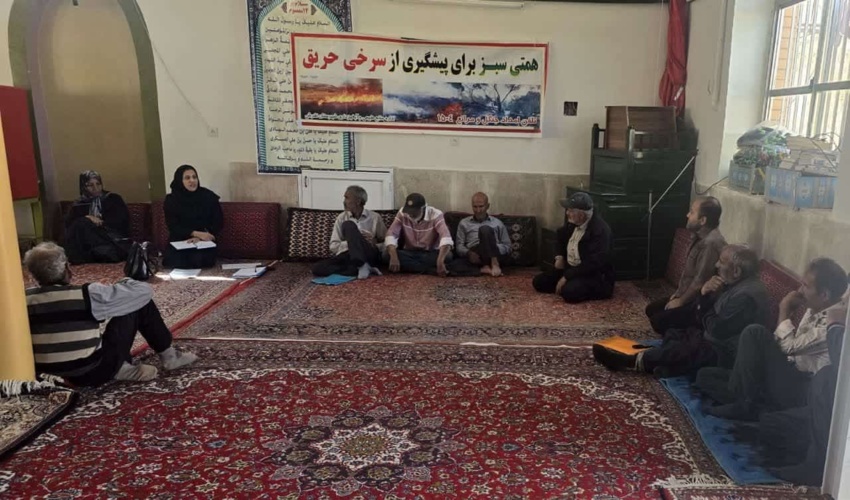 برگزاری کارگاه آموزشی مجریان طرح‌های مرتعداری،مشارکت مردمی و نظارت کارگاهی در روستای نوبهار شهرستان تفرش 