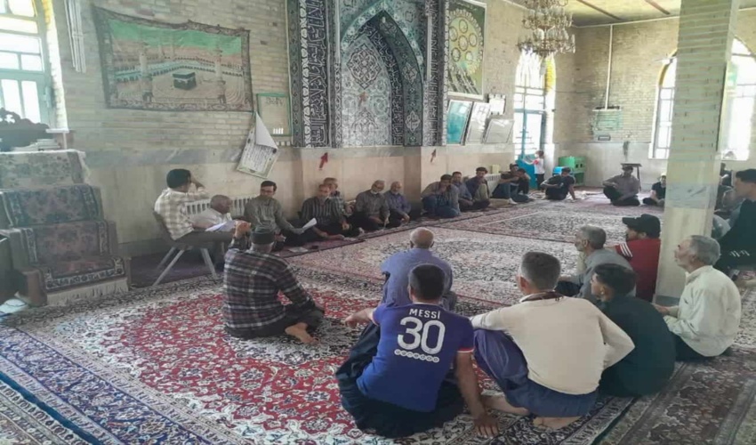 برگزاری دوره  آموزشی اطفای حریق در روستای سوزان شهرستان خنداب