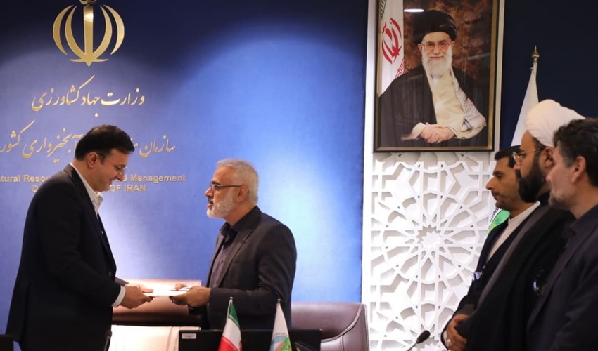 مراسم تکریم و معارفه رئیس سازمان منابع طبیعی و آبخیزداری کشور برگزار شد