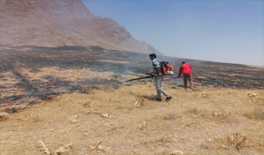 گشت و حفاظت از اراضی ملی در شهرستان خمین