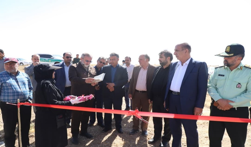  ۳۸ پروژه عمرانی و اقتصادی هفته دولت شهرستان فراهان افتتاح شد