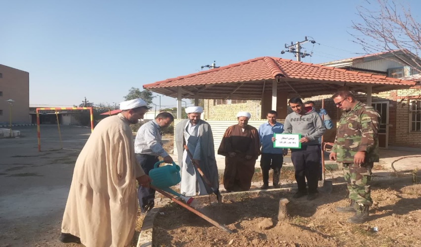 برگزاری پویش انتظار در جامعه المصطفی العالمیه شهرستان آشتیان 