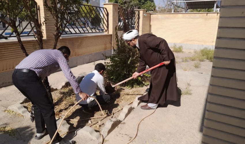 برگزاری پویش انتظار در اداره تبلیغات اسلامی شهرستان فراهان