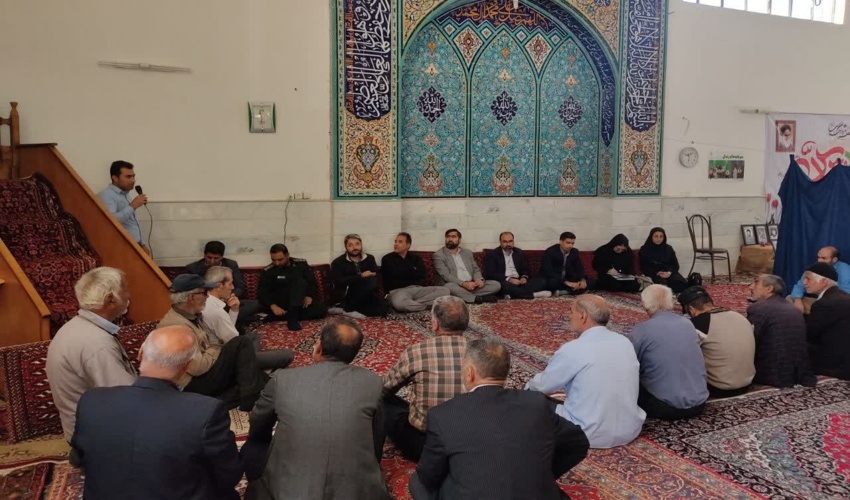 برگزاری میز خدمت در روستای خسروان سفلی و دهستان فشک فراهان