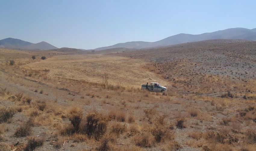 گشت و مراقبت از اراضی ملی در پلاک آقداش خمین