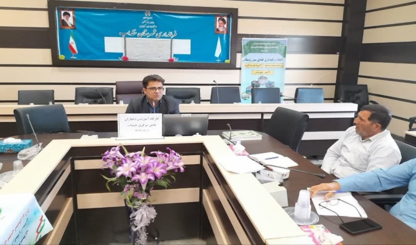 برگزاری کارگاه آموزشی ایجاد و نگهداری فضای سبز روستایی در خنداب