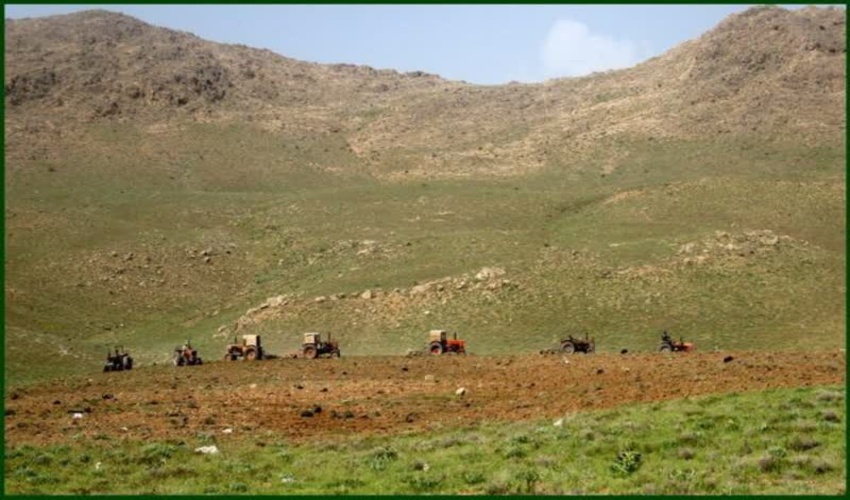 اجرای گشت یگان حفاظت منابع طبیعی در اراضی پلاک فرج‌آباد