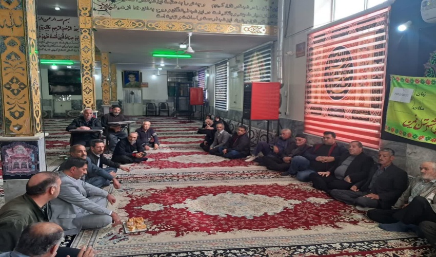 برگزاری دوره آموزشی مدیریت چرا و اطفای حریق در روستای خشتیجان خمین 