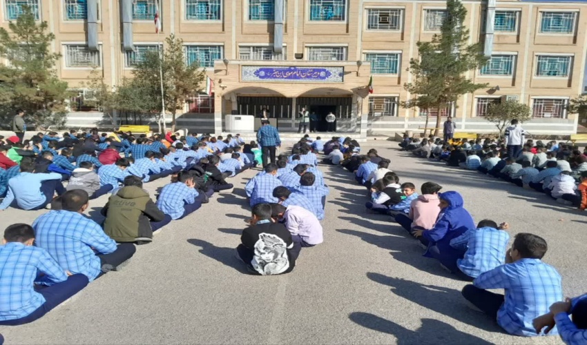 برگزاری پویش آینده‌سازان در شهرستان ساوه 