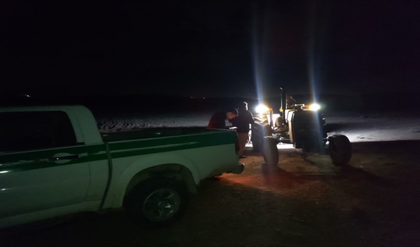 گشت و مراقبت از اراضی ملی شهرستان خمین