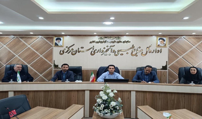 برگزاری جلسه هماهنگی توزیع نهال در استان مرکزی