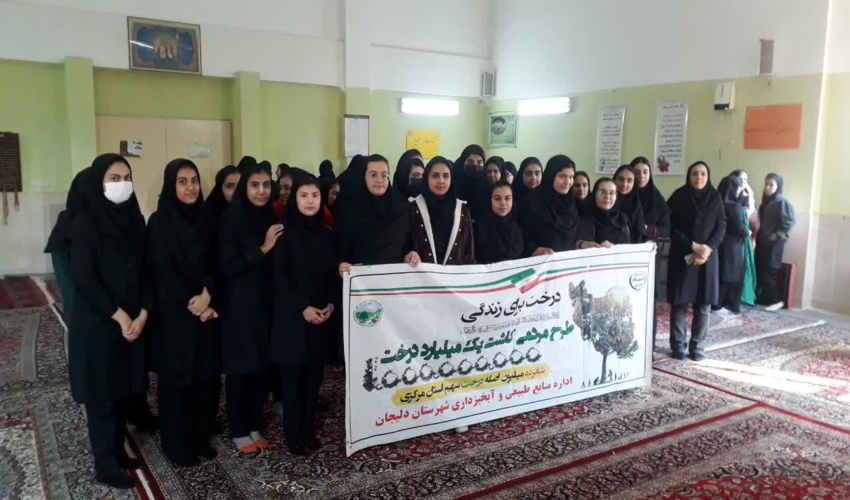 برگزاری دوره آموزشی کاشت بذر سرو خمره‌ای در دلیجان