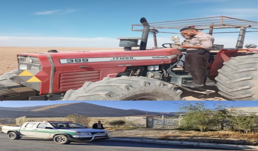 کشف چند مورد شخم و شیار اراضی ملی اراک 