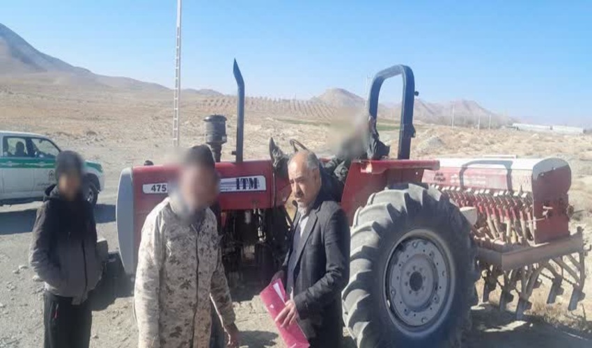 گشت و مراقبت از اراضی ملی خمین