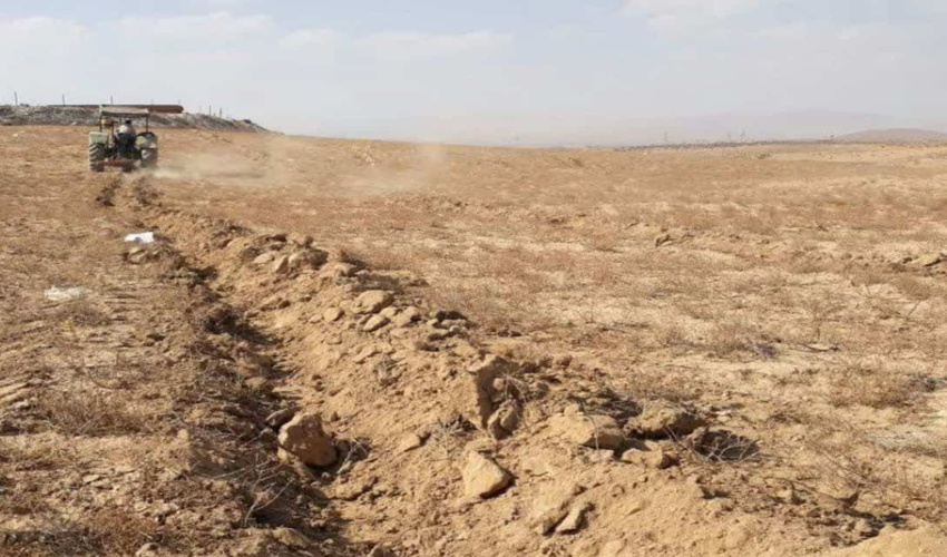 اجرای کنتور فارو در ۱۲۰ هکتار از مراتع آشتیان آغاز شد