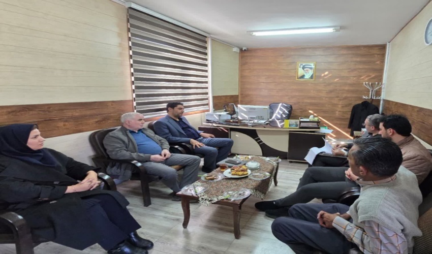 نشست اعضای هیئت تعیین تکلیف اراضی اختلافی در تفرش