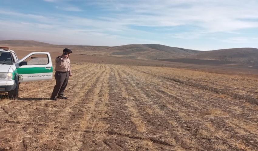 گشت و مراقبت از اراضی ملی شهرستان اراک