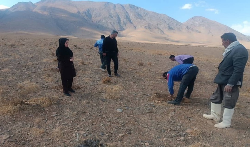 بازدید از طرح مرتعداری پلاک پشتکوه خمین