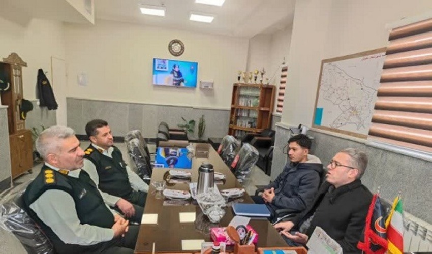 برگزاری نشست مشترک اداره منابع طبیعی و آبخیزداری و نیروی انتظامی تفرش 