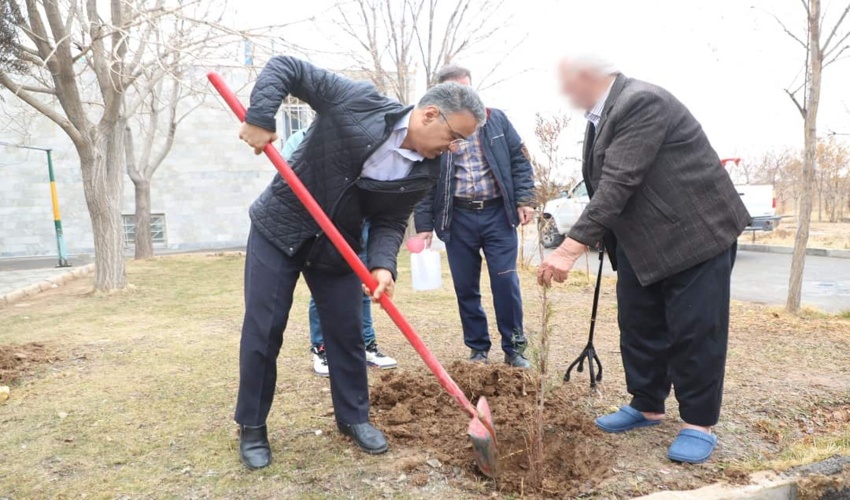 اجرای پویش درختکاری  به یاد پدر در استان مرکزی
