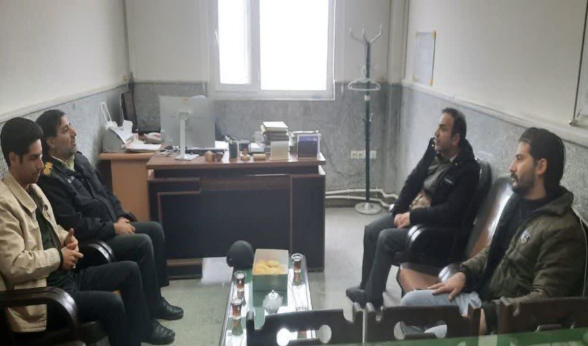 برگزاری نشست هماهنگی با فرمانده انتظامی کمیجان