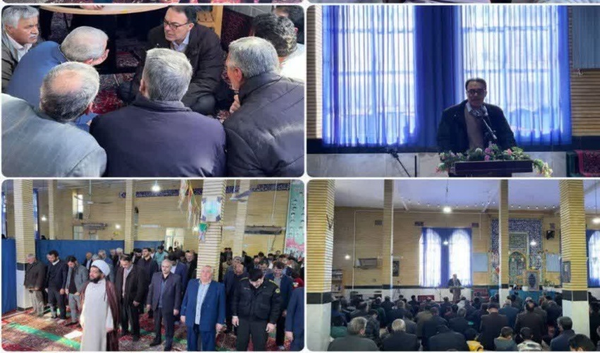 برپایی میزخدمت اداره منابع طبیعی و آبخیزداری شهرستان اراک