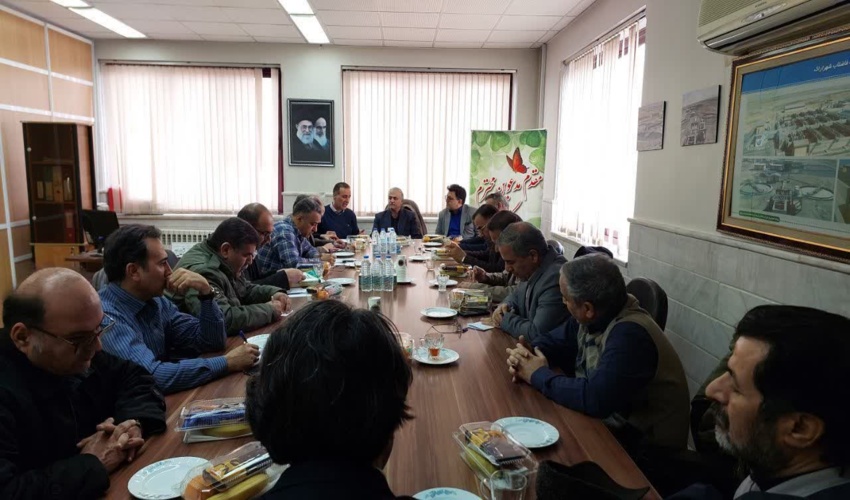 نشست بررسی مسائل و مشکلات تصفیه‌خانه شرکت آبفای اراک