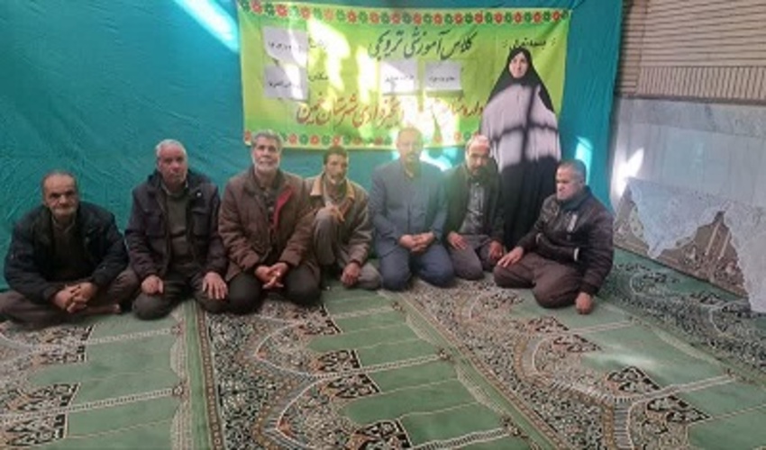 برگزاری دوره آموزشی در روستای اندرپا شهرستان خمین